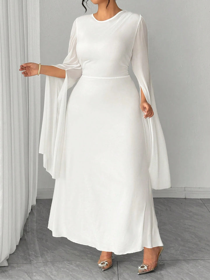 Rochie maxi SHEIN, alb
