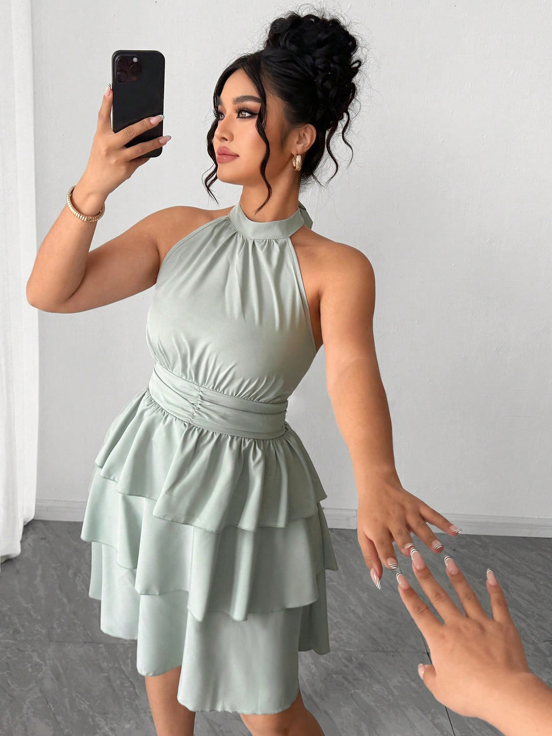 Rochie SHEIN, verde