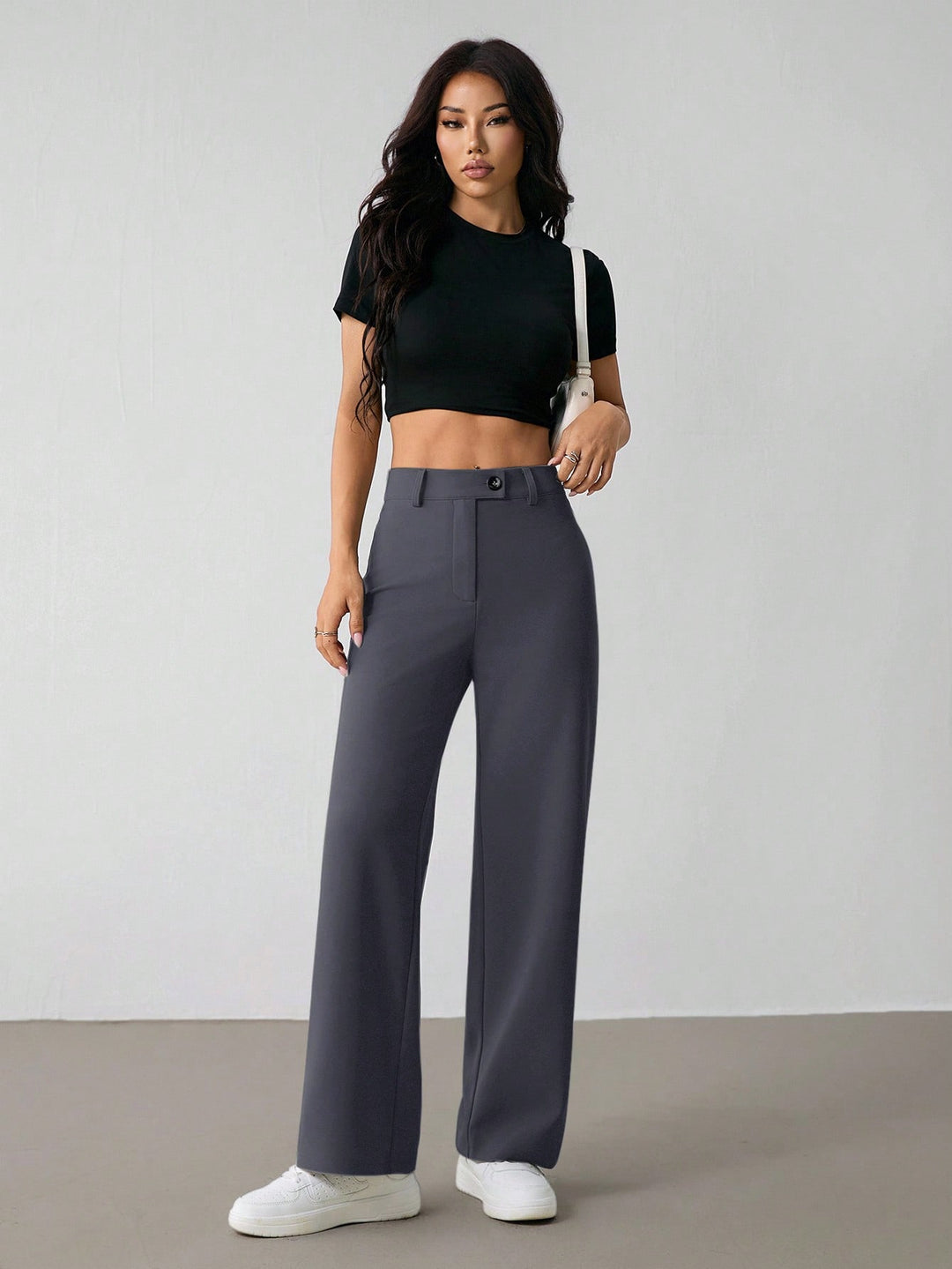 Pantaloni SHEIN, gri