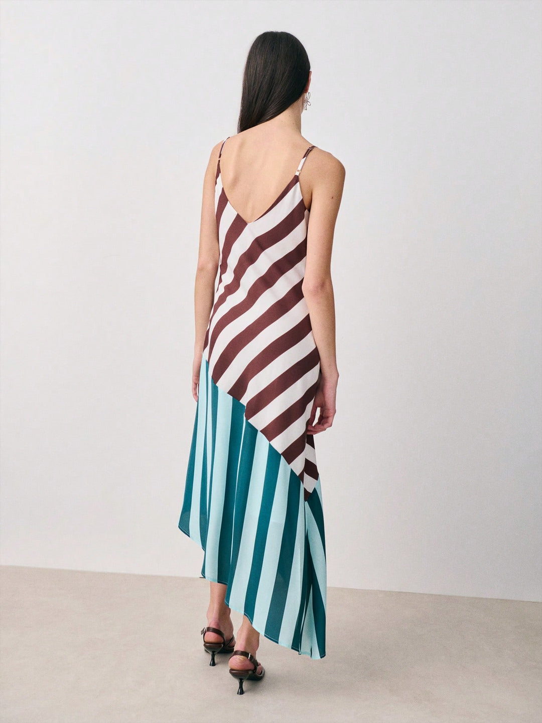 Rochie midi SHEIN, mix culori