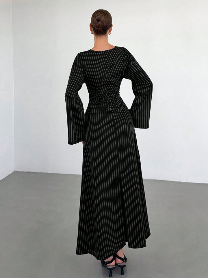 SHEIN maxi ruha, fekete