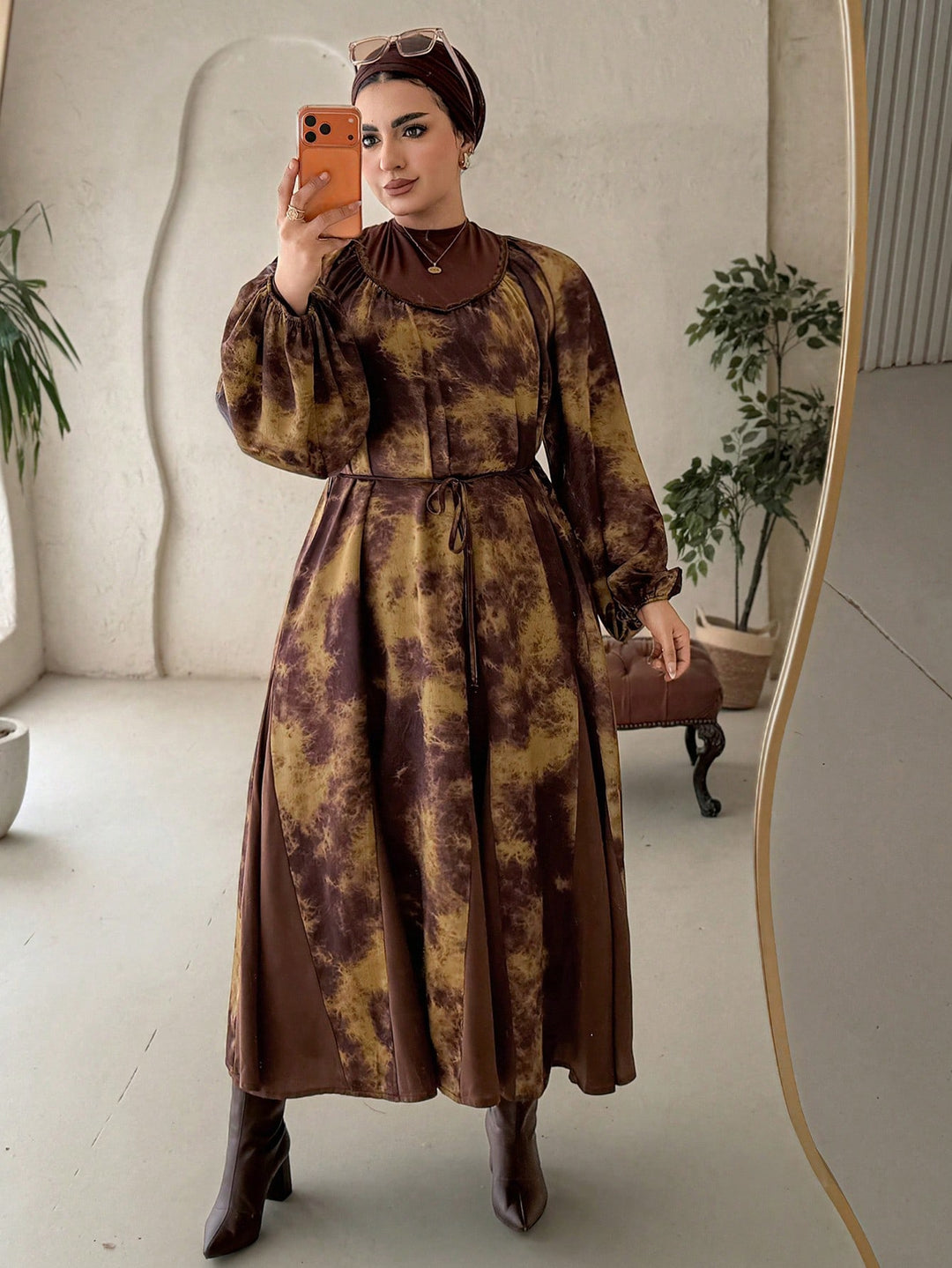 Rochie SHEIN, maro