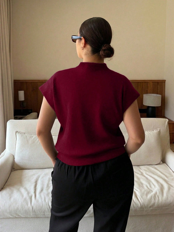 Tricou SHEIN, vișiniu