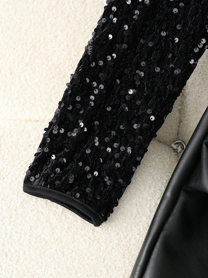 Rochie midi SHEIN, negru