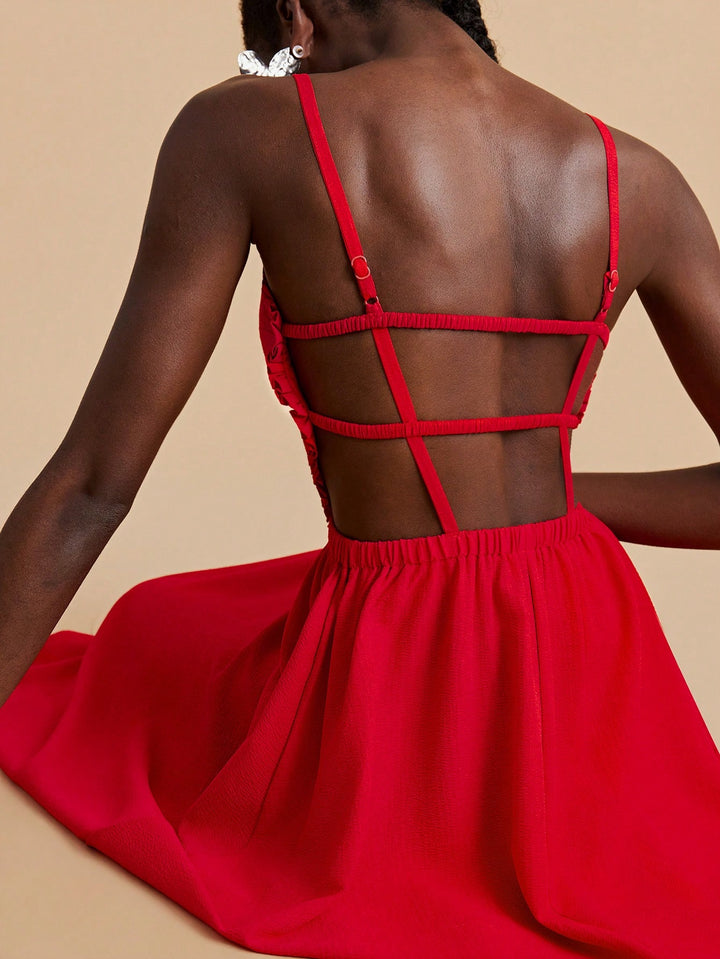 Rochie maxi SHEIN, roșu