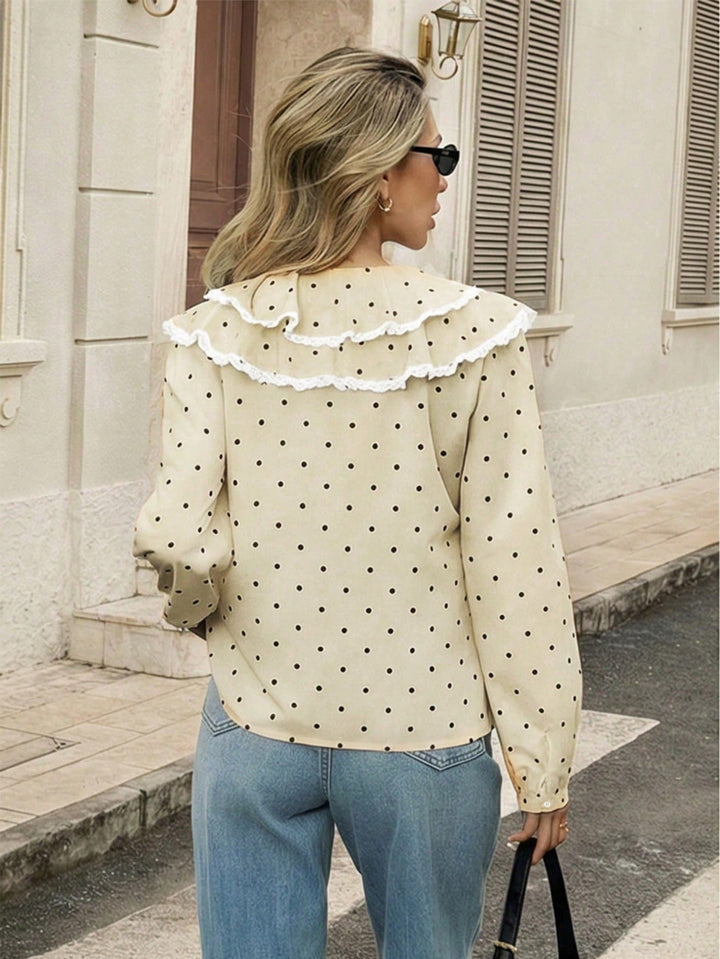 Bluza cu mâneci lungi SHEIN, portocaliu
