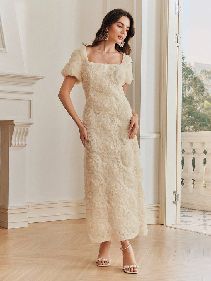 Rochie maxi SHEIN, galben