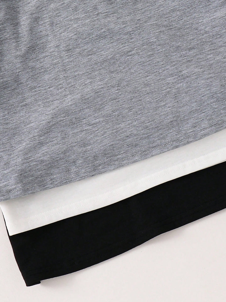 Tricou SHEIN, mix culori