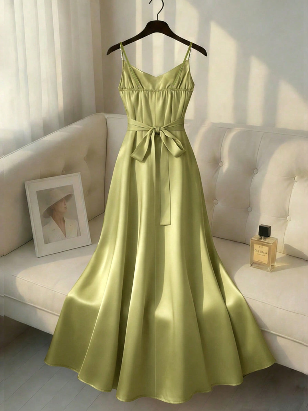 Rochie midi SHEIN, verde