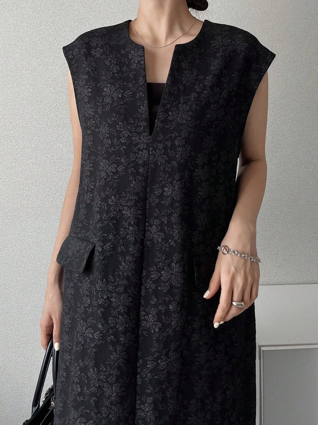 Rochie maxi SHEIN, negru