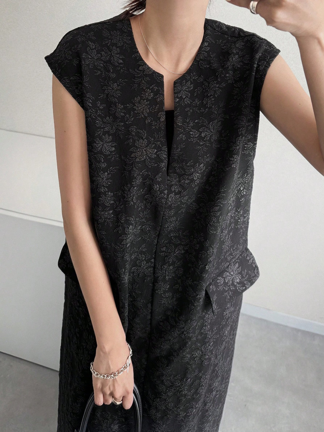 Rochie maxi SHEIN, negru