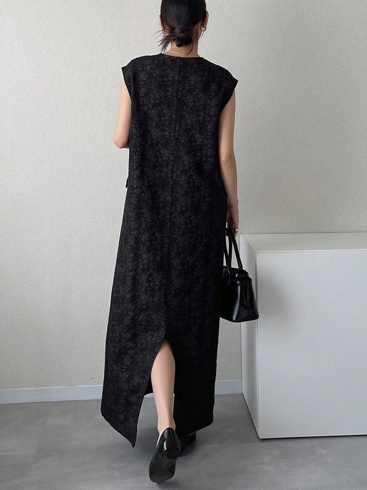 Rochie maxi SHEIN, negru