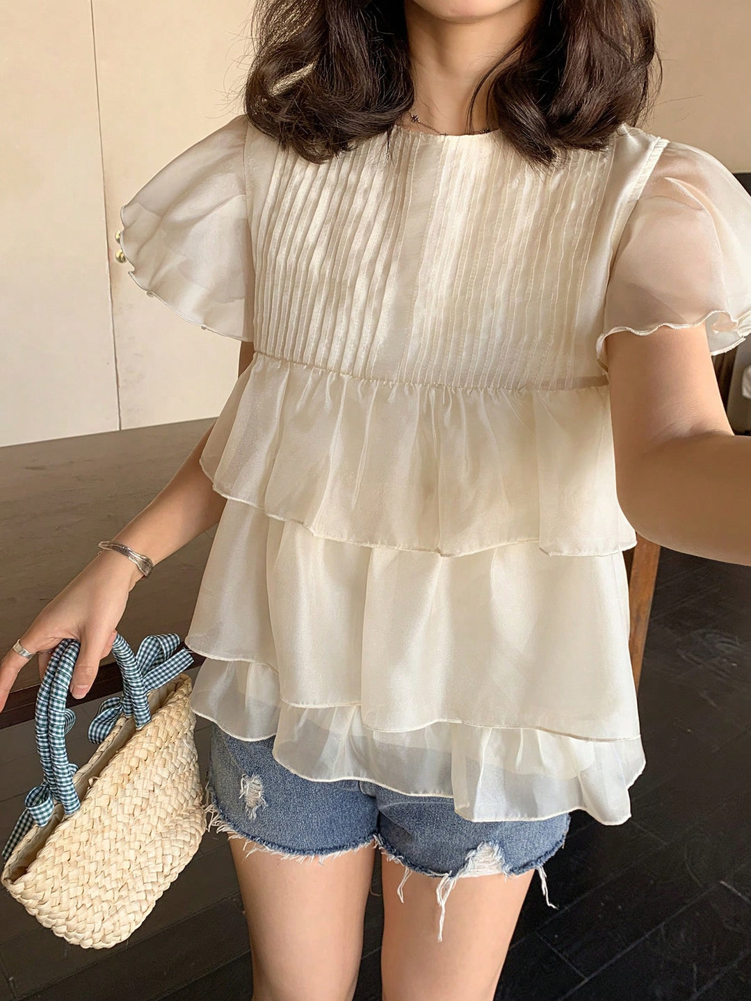 Bluza SHEIN, bej