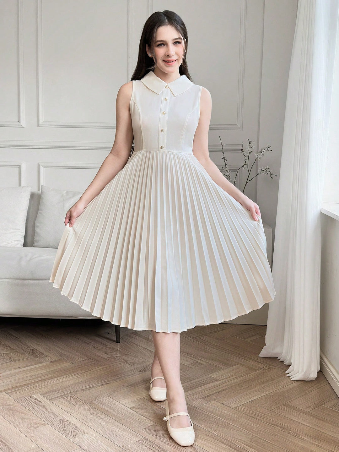 Rochie SHEIN, portocaliu