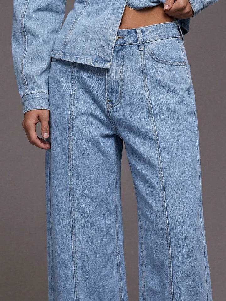 Jeans SHEIN, albastru