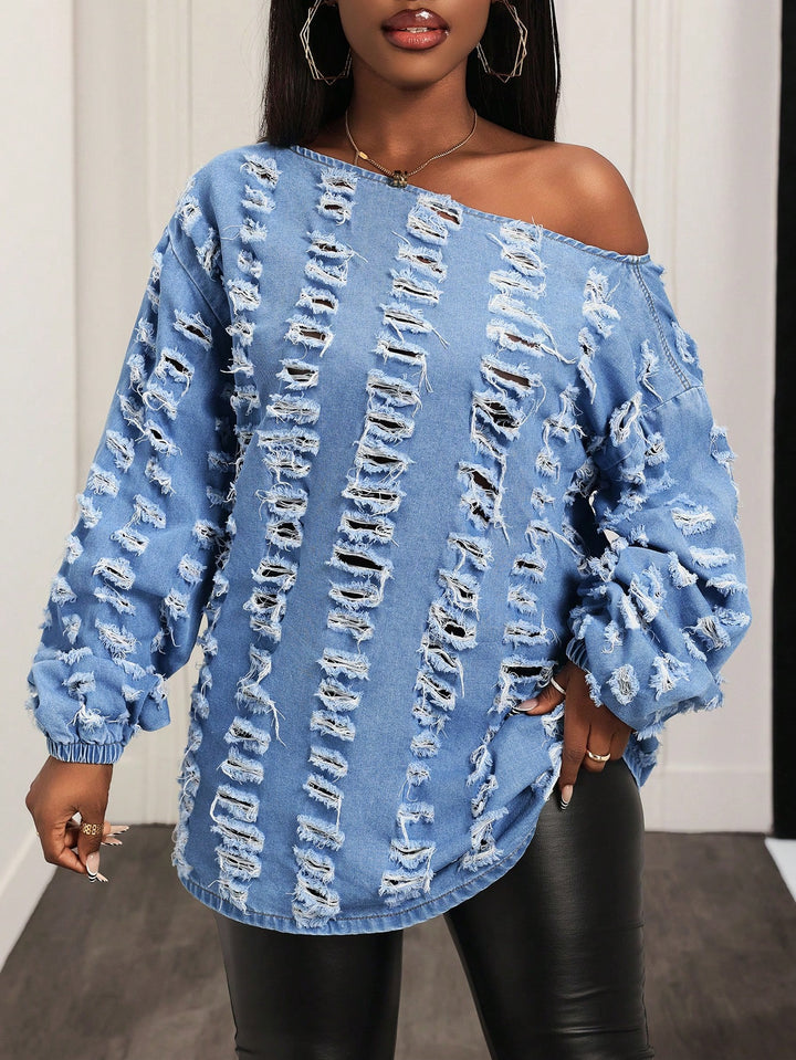 Top SHEIN, albastru