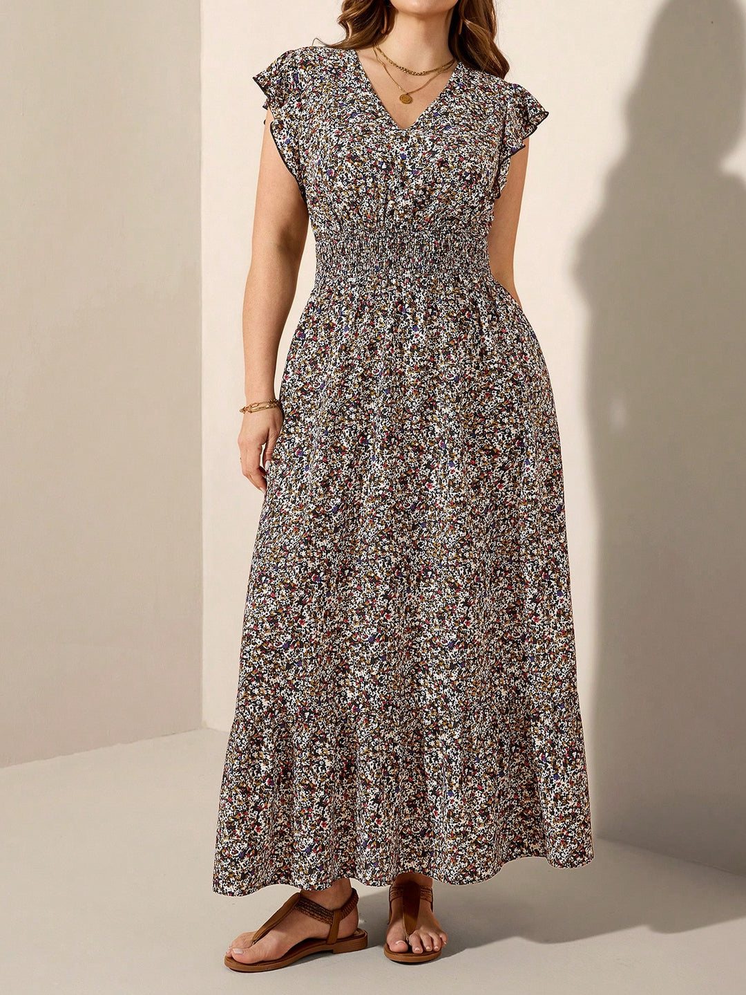 Rochie SHEIN, mix culori