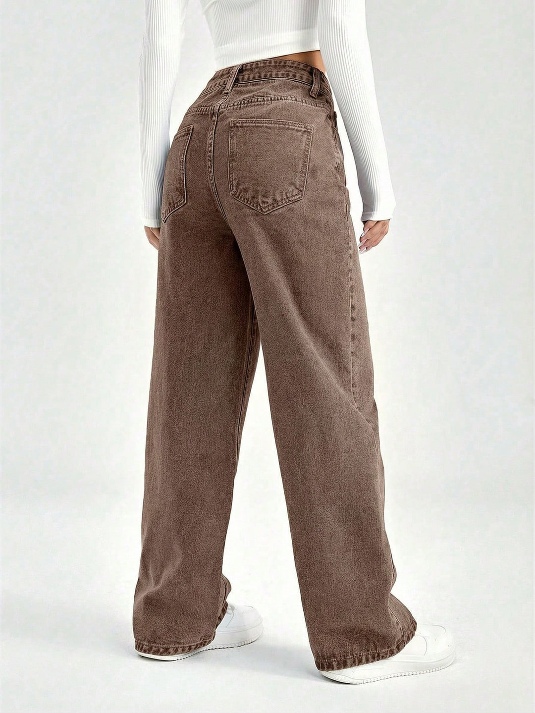Jeans SHEIN, maro