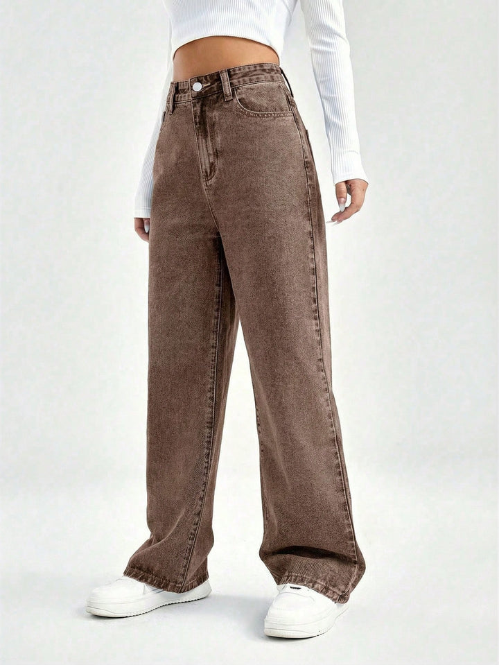 Jeans SHEIN, maro