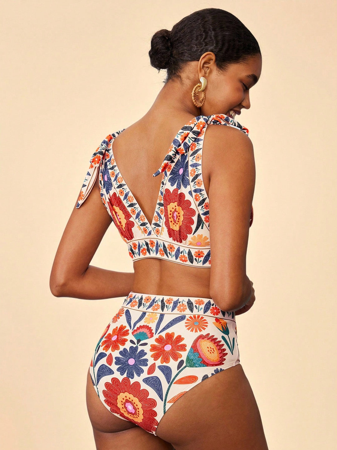 Set bikini SHEIN, mix culori
