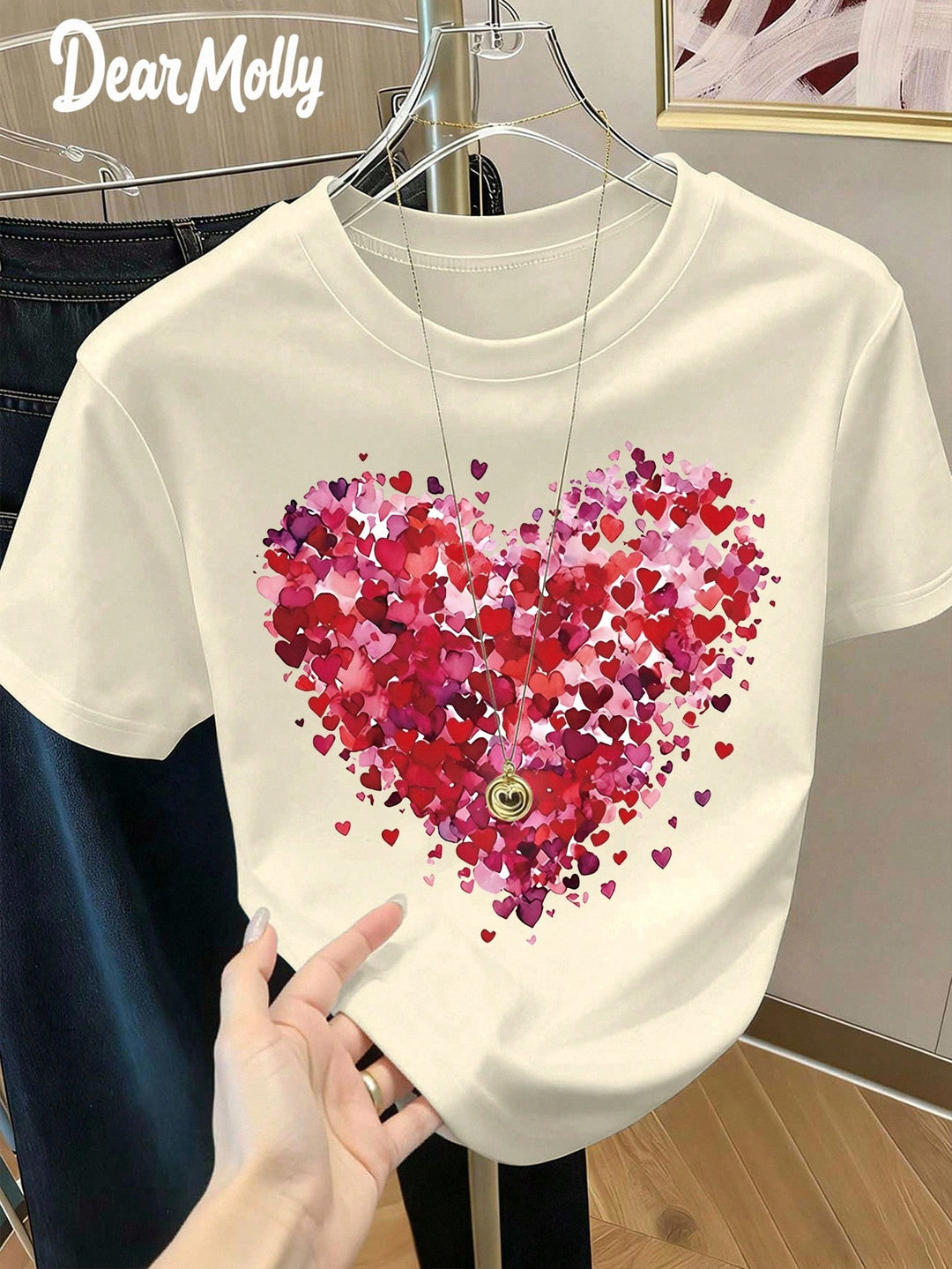 Tricou SHEIN, portocaliu