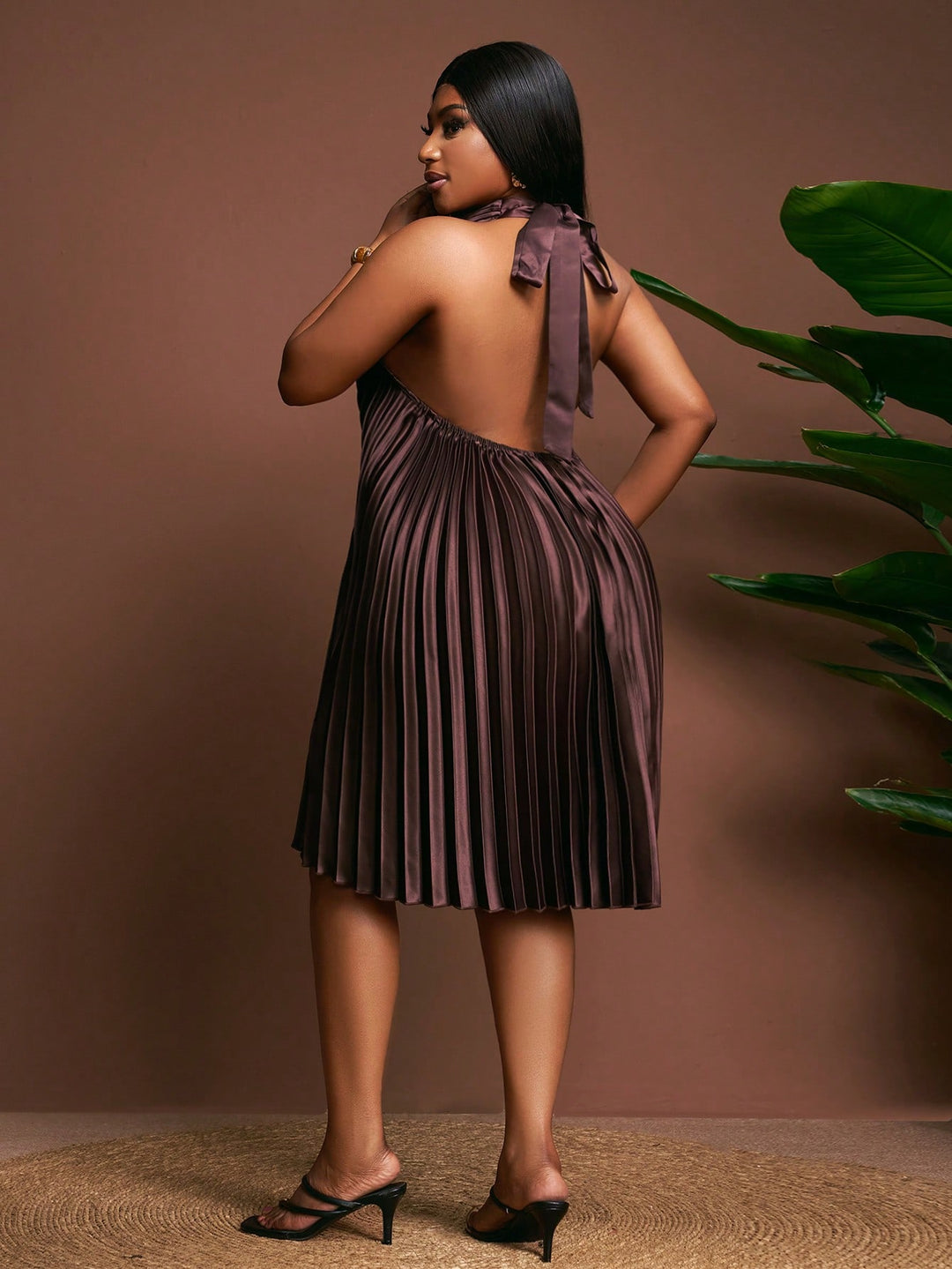 Rochie SHEIN, maro