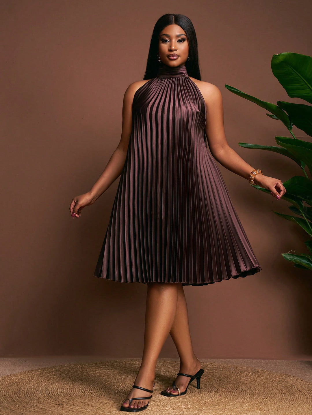 Rochie SHEIN, maro