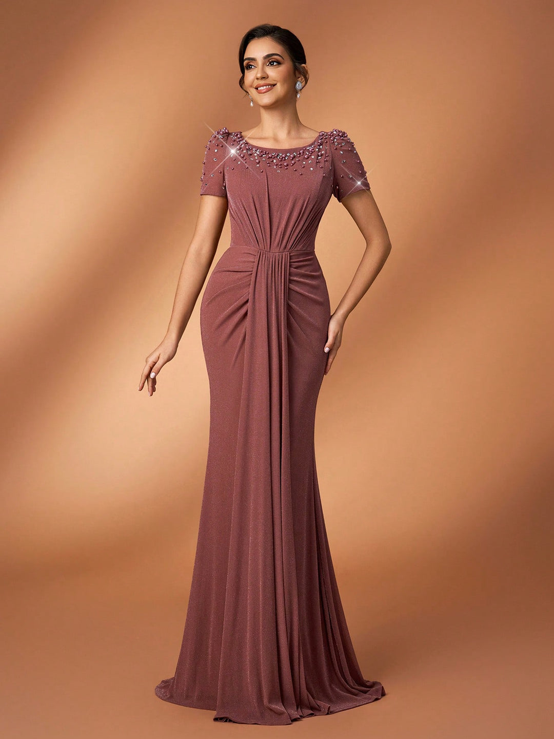 Rochie SHEIN, maro