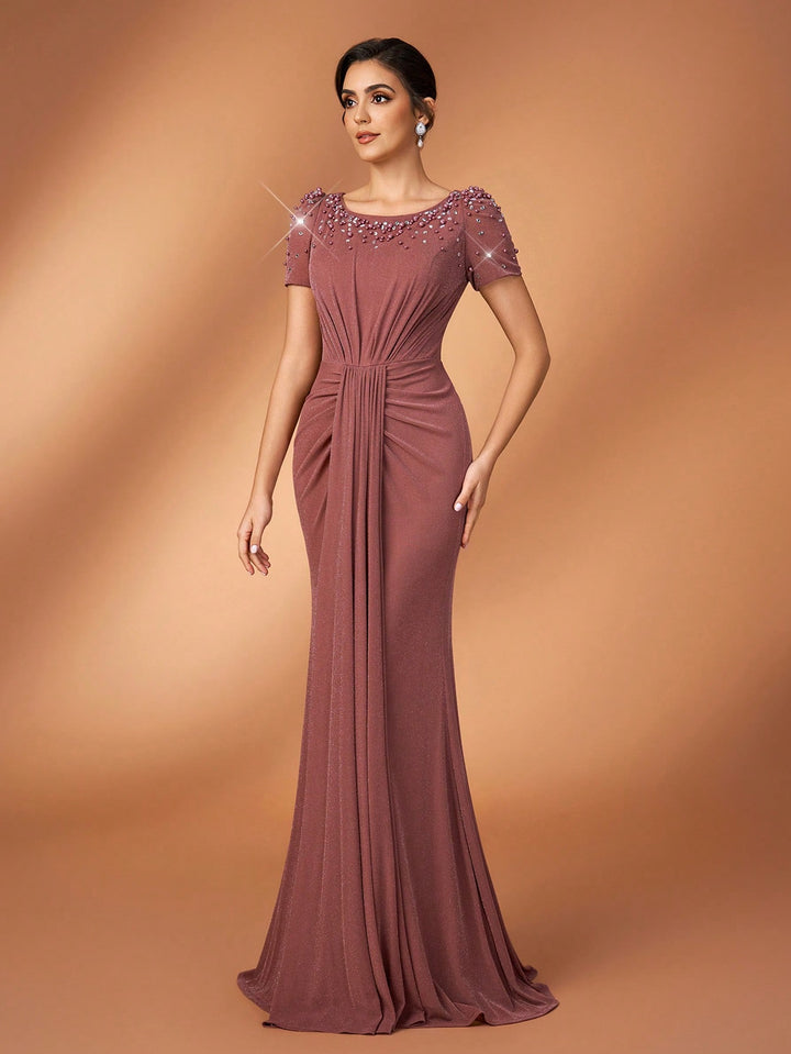 Rochie SHEIN, maro