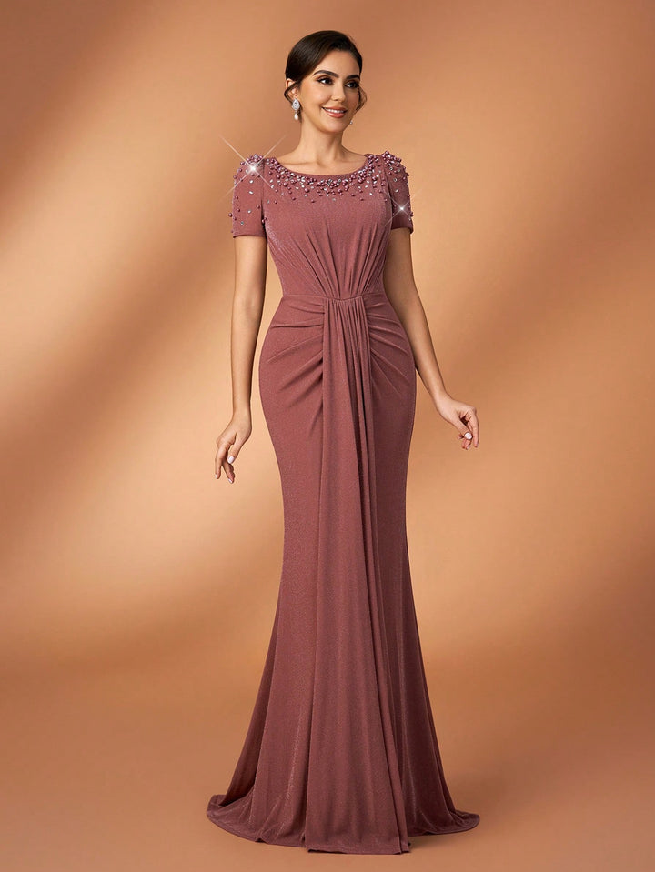 Rochie SHEIN, maro