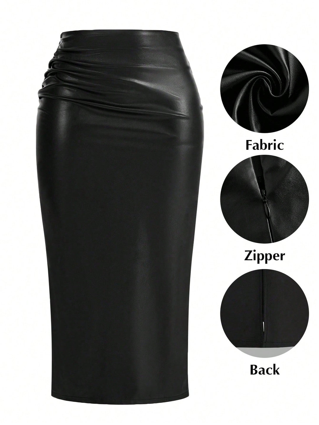 Fustă maxi SHEIN, negru