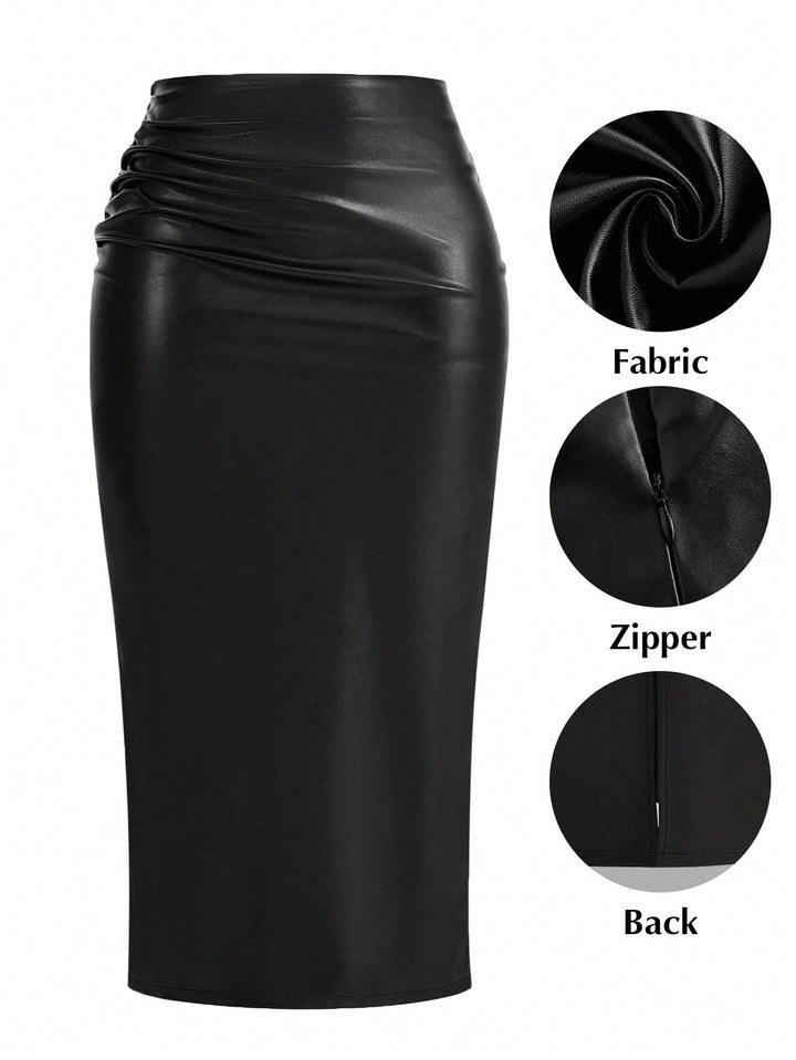 Fustă maxi SHEIN, negru