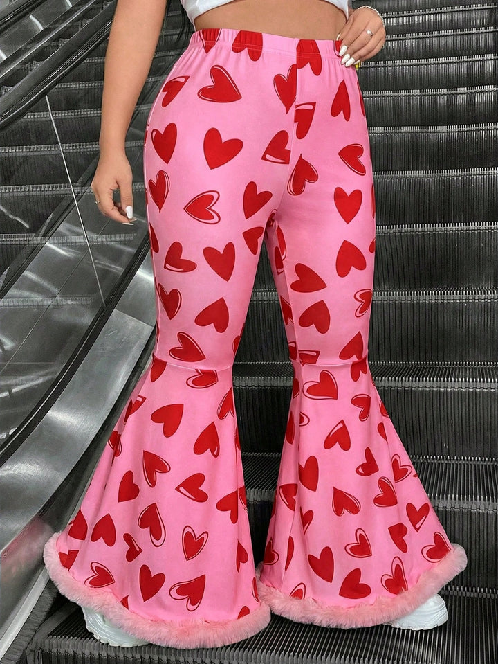 Pantaloni SHEIN, roz