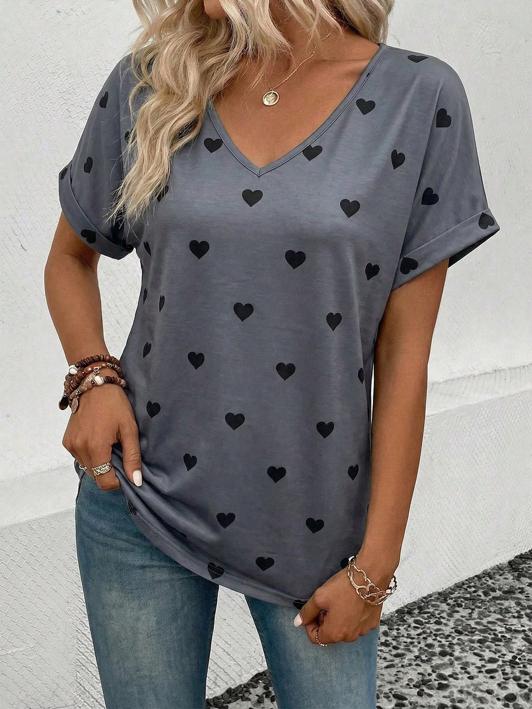 Tricou SHEIN, gri