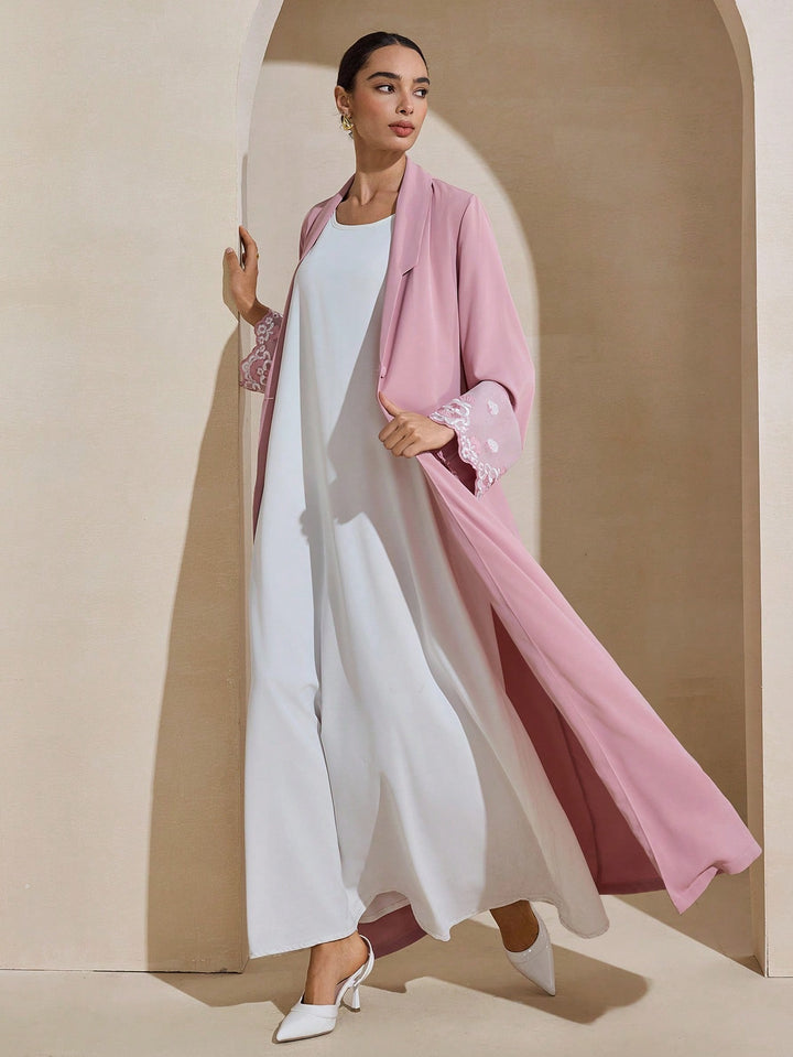 Cardigan lung  SHEIN, roz