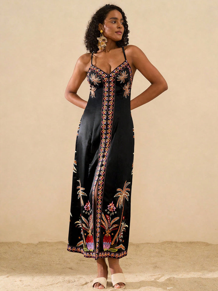 Rochie maxi SHEIN, negru