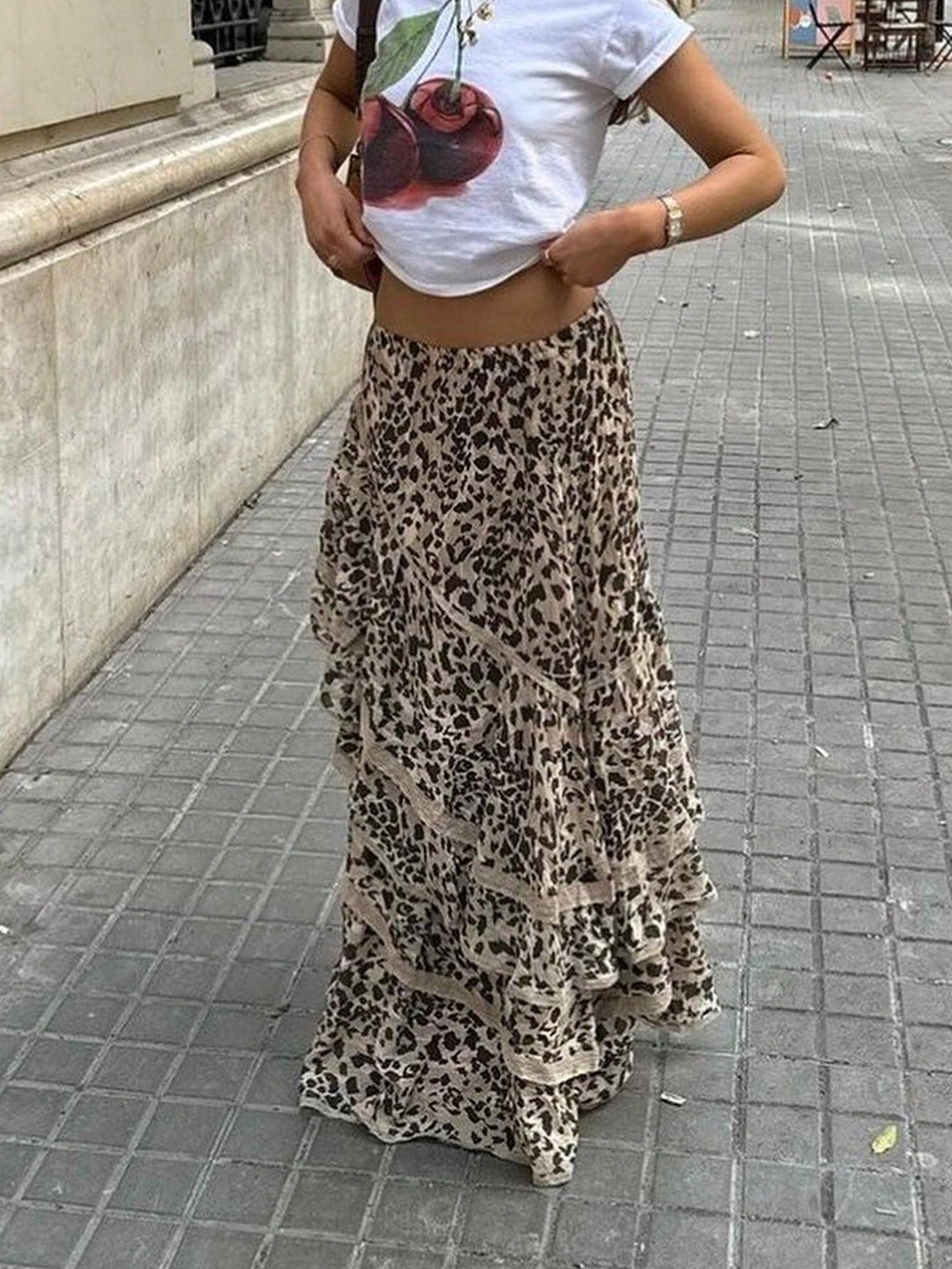 Fustă SHEIN, mix culori