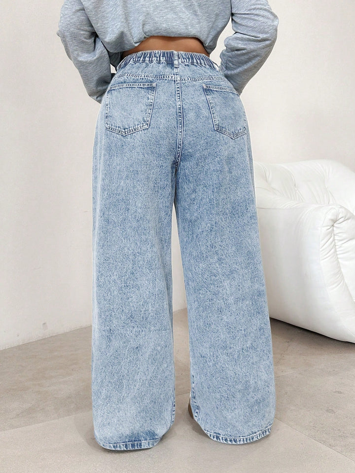 Jeans SHEIN, albastru