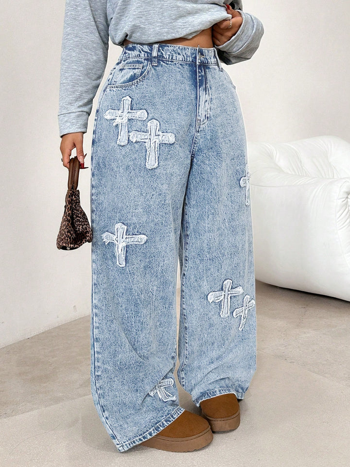 Jeans SHEIN, albastru