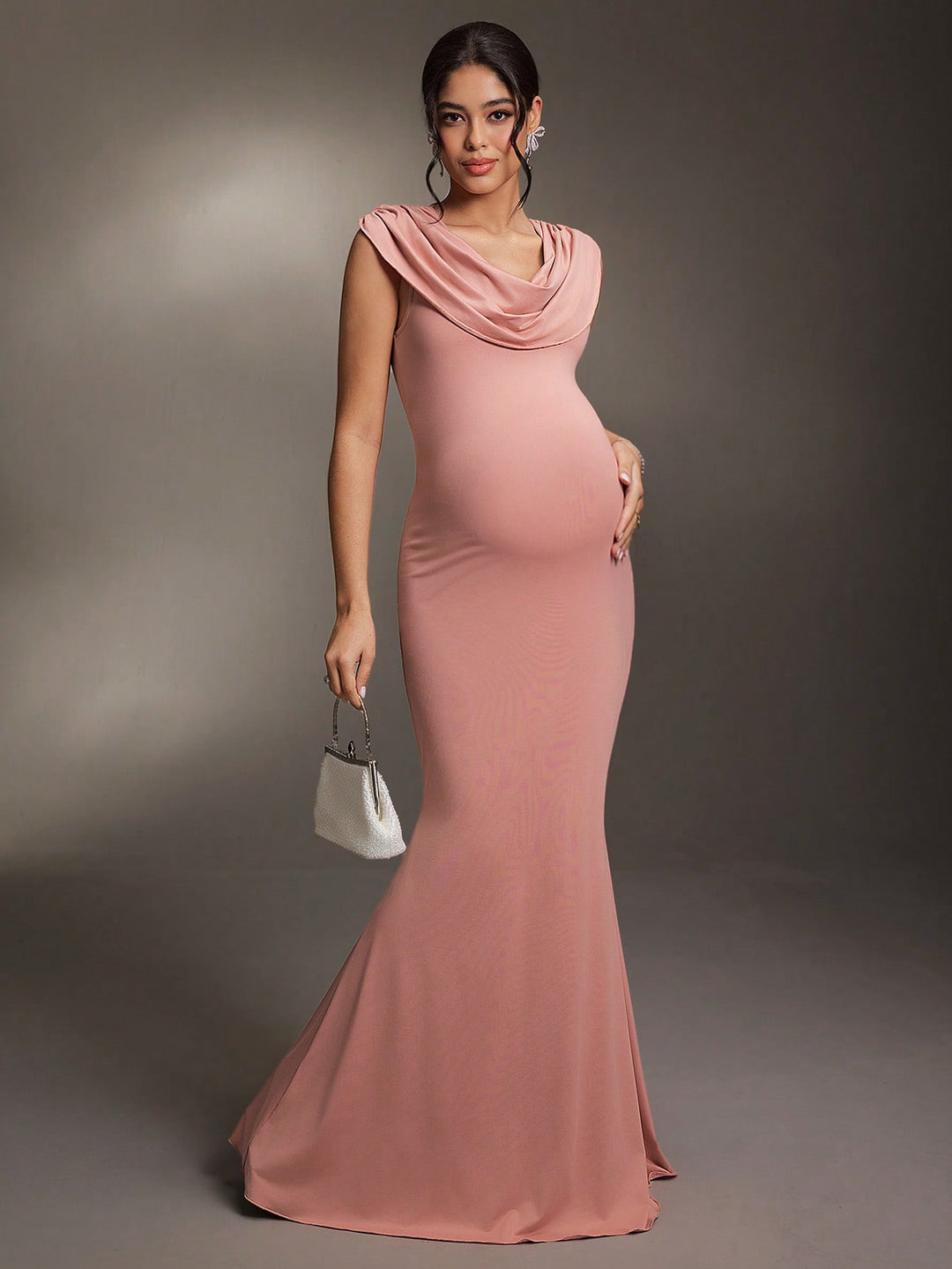 Rochie de gravide SHEIN, roz