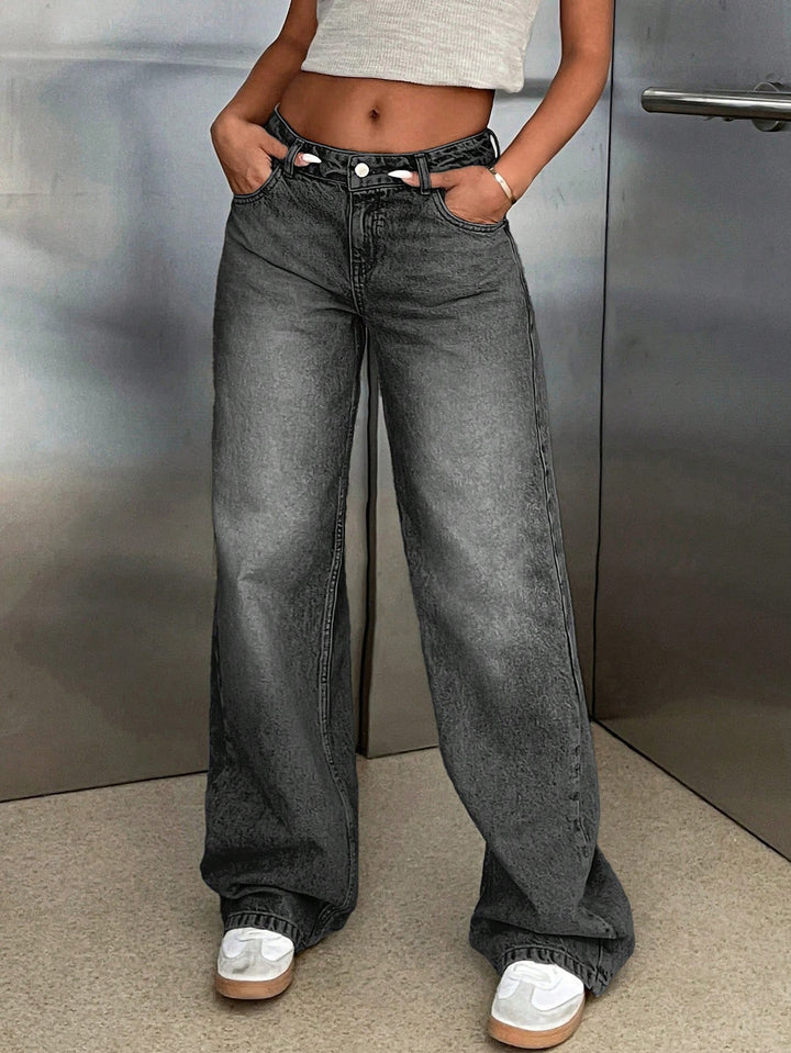 Jeans SHEIN, negru