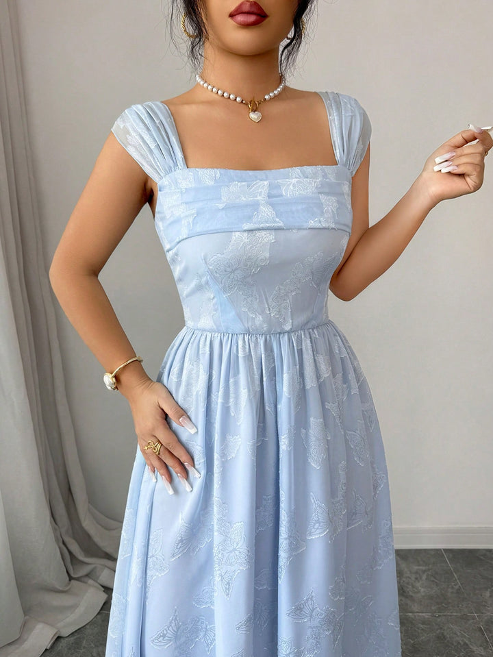 Rochie maxi SHEIN, albastru