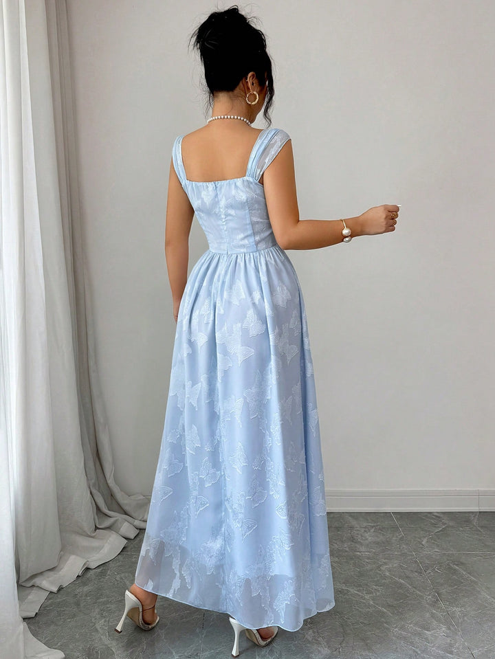 Rochie maxi SHEIN, albastru