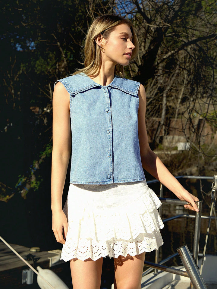 Top SHEIN, albastru