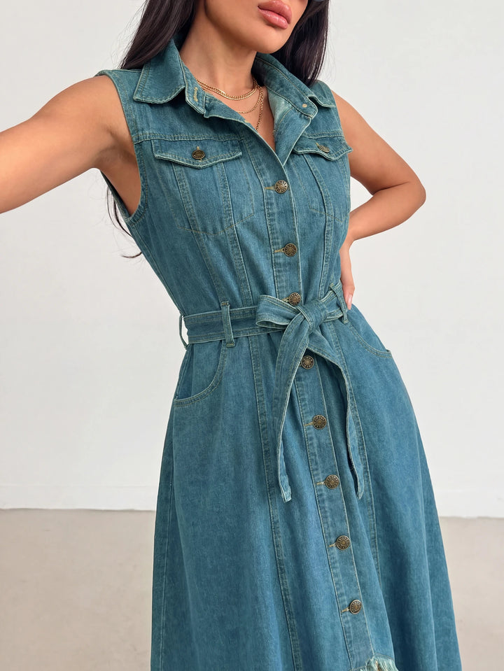 Rochie maxi SHEIN, albastru