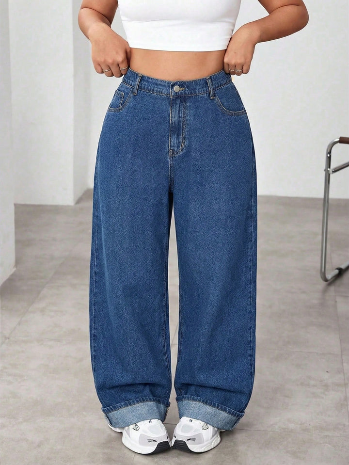 Jeans SHEIN, albastru