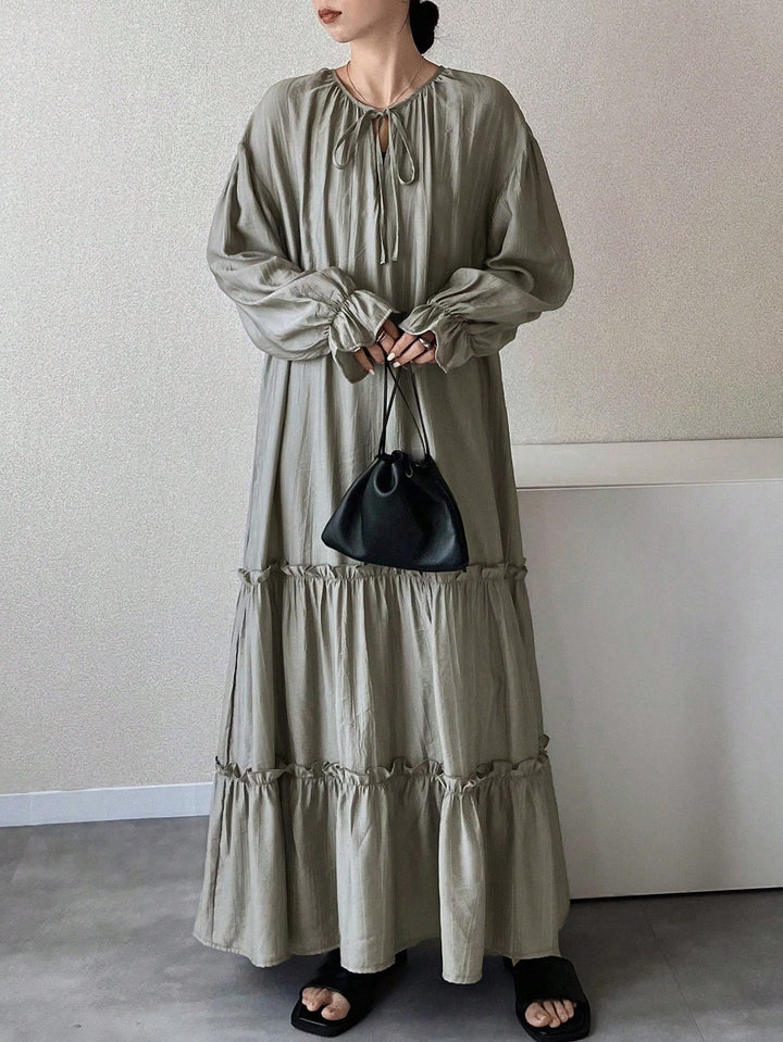 Rochie maxi SHEIN, gri