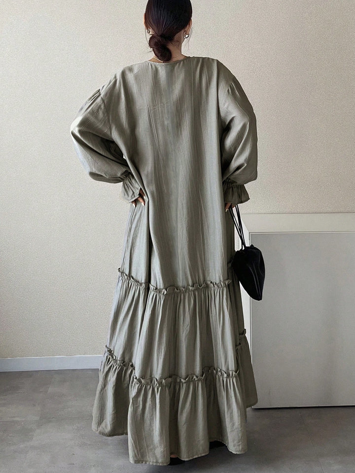 Rochie maxi SHEIN, gri