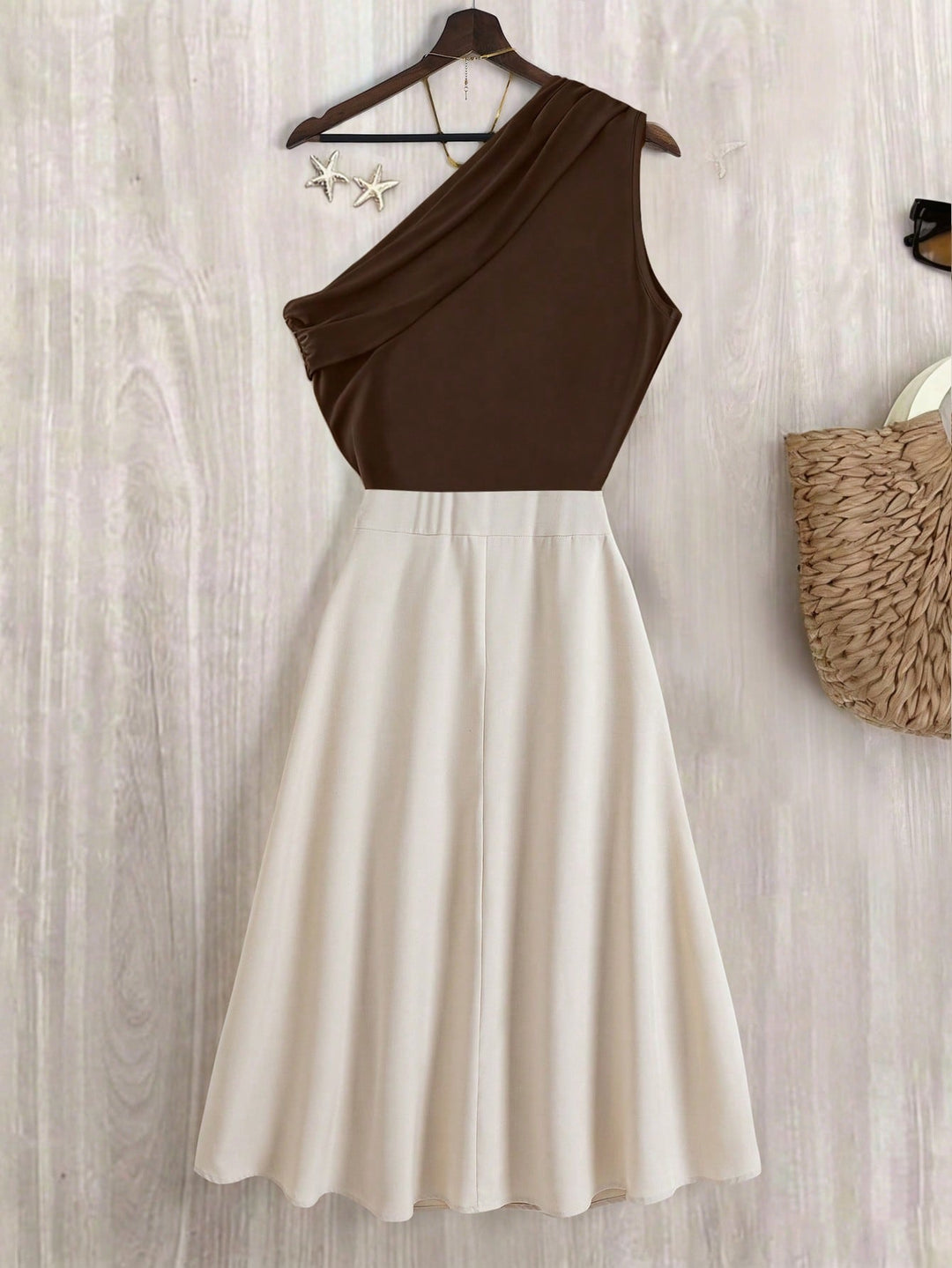 Rochie maxi SHEIN, mix culori