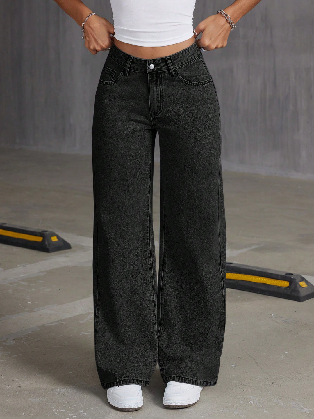 Jeans SHEIN, negru